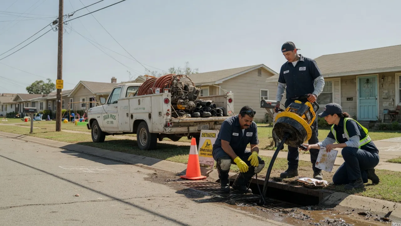 Drain Cleaning in Electra, TX near me